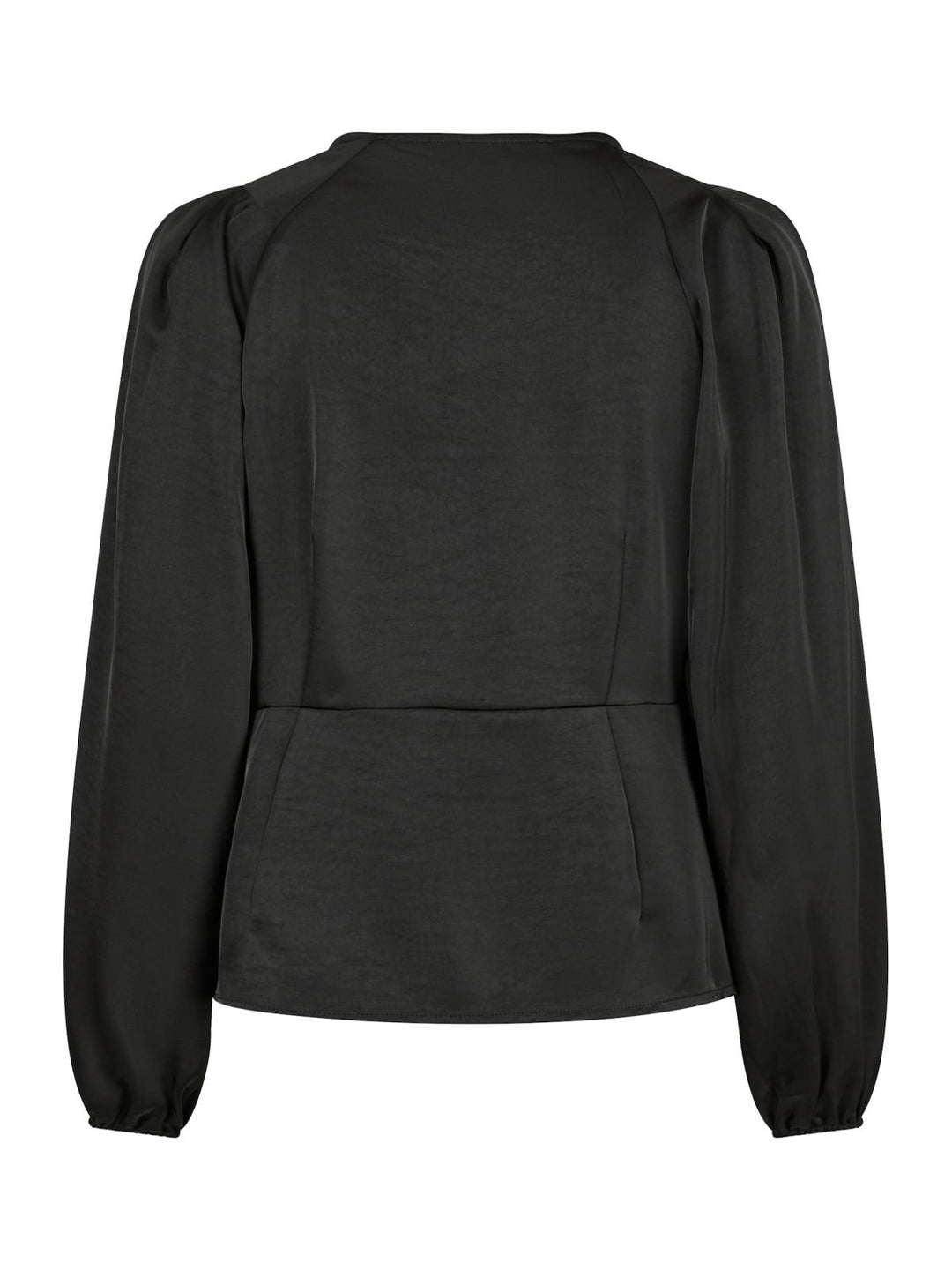 NEO NOIR Istana Heavy Sateen Blouse Black