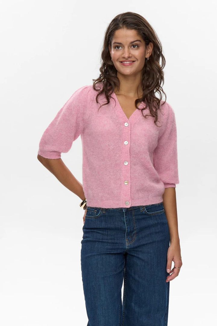NÜMPH NULANA Cardigan Orchid Smoke