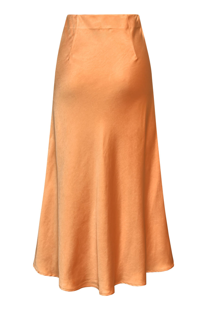 A-VIEW Carry Sateen Skirt Orange