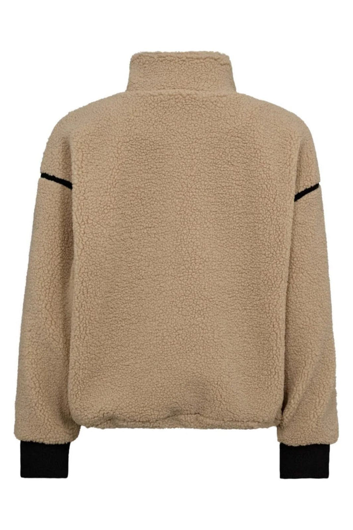 CO´COUTURE MadinCC Fleece ANorak Sand