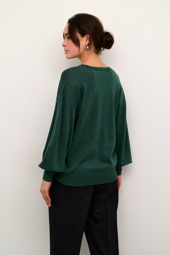 KAFFE KAregina O-neck Knit Garden Topiary