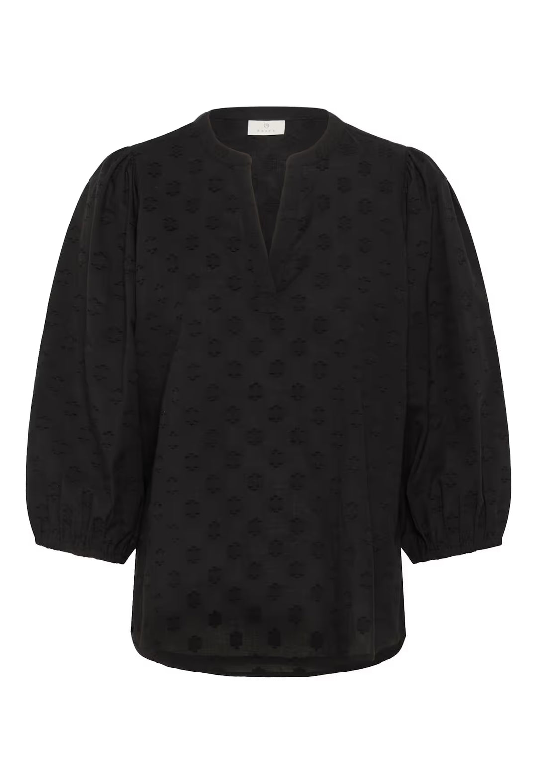 KAFFE KAenya Blouse 3/4 SL Deep Black