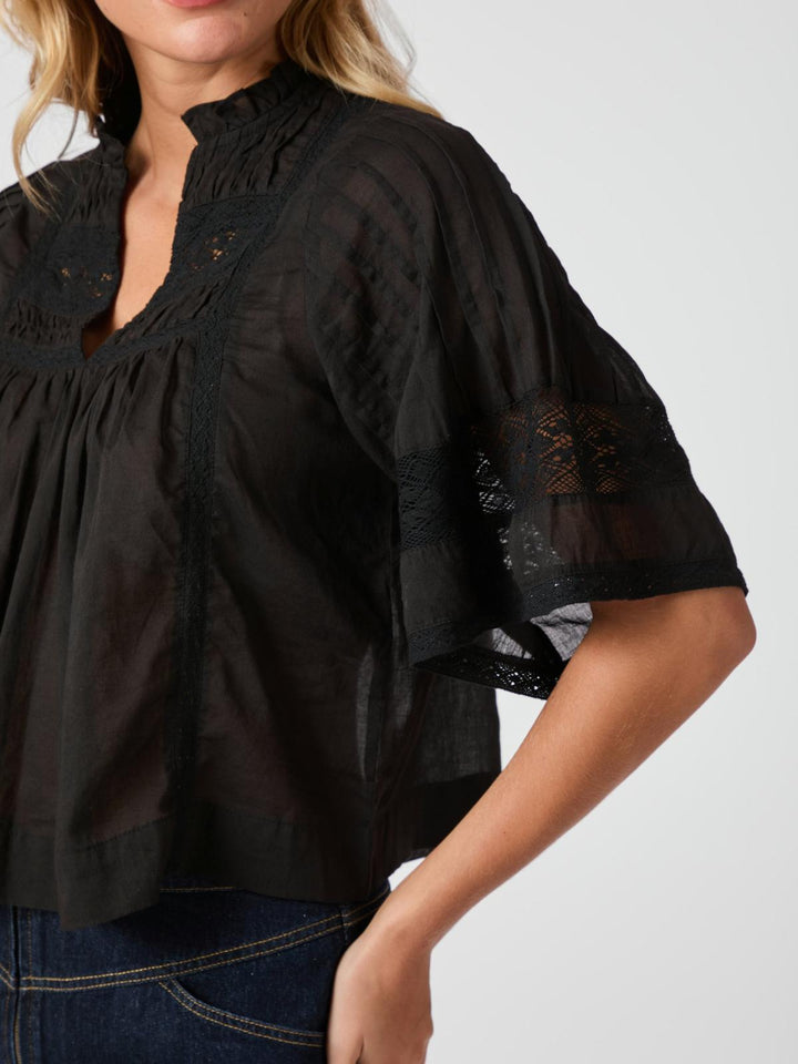 NEO NOIR Siama S Voile Blouse Black