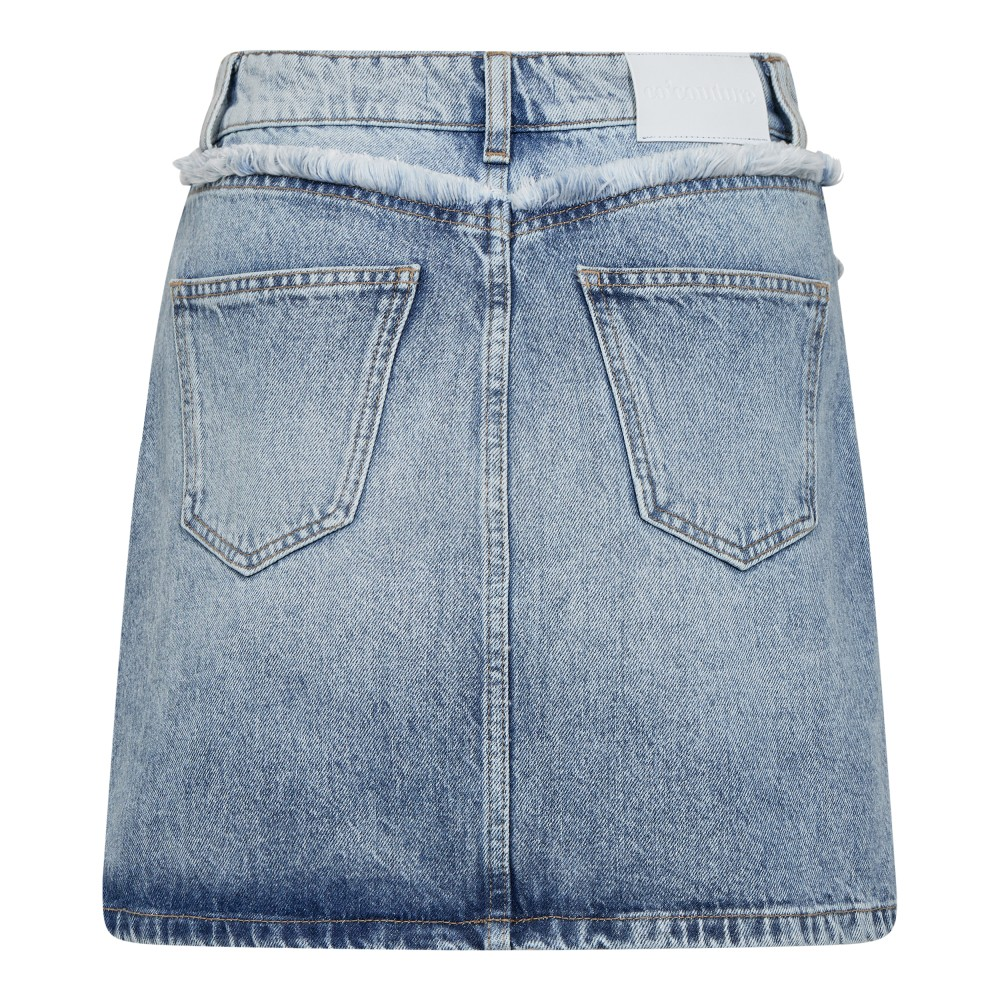 CO´COUTURE BowieCC Block Skirt Fade Denim