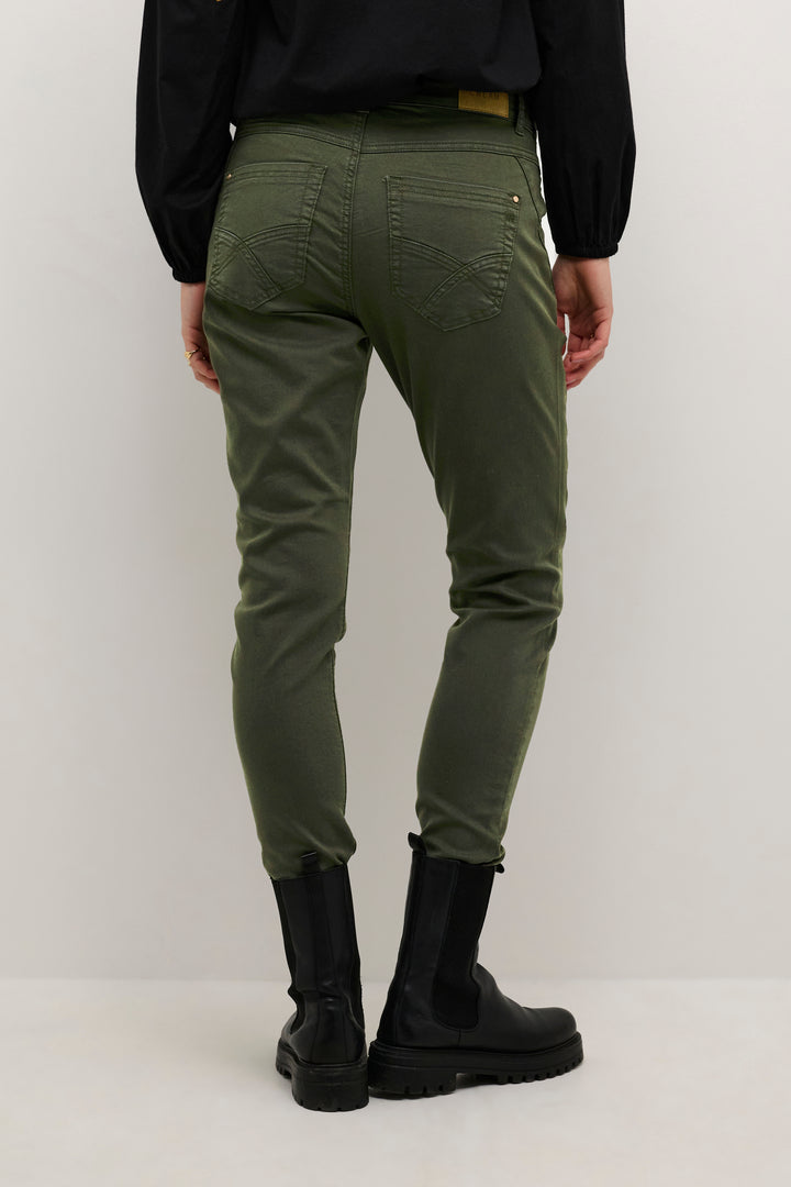 CREAM CRHolly Twill Pant - Baiily Fit Deep Depths