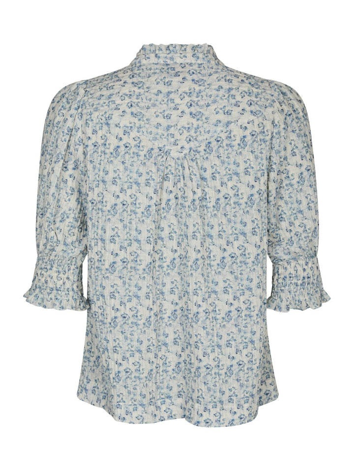 NEO NOIR Diana Misty Floral Blouse Blue