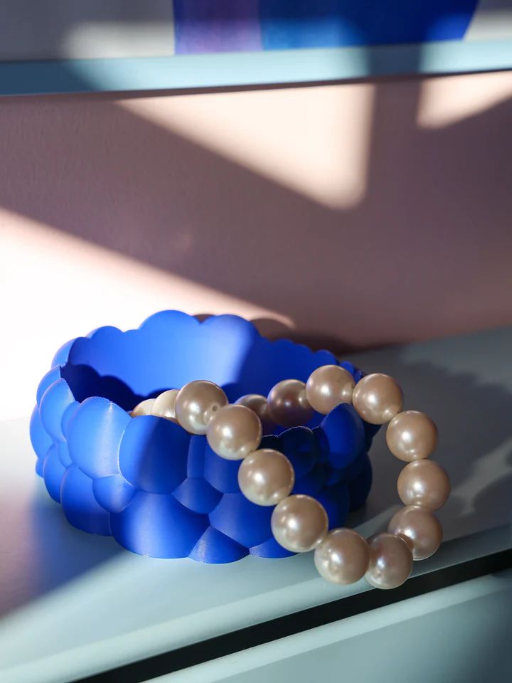 DAZZLE & DAWN Bubble Bowl Dazzling Blue