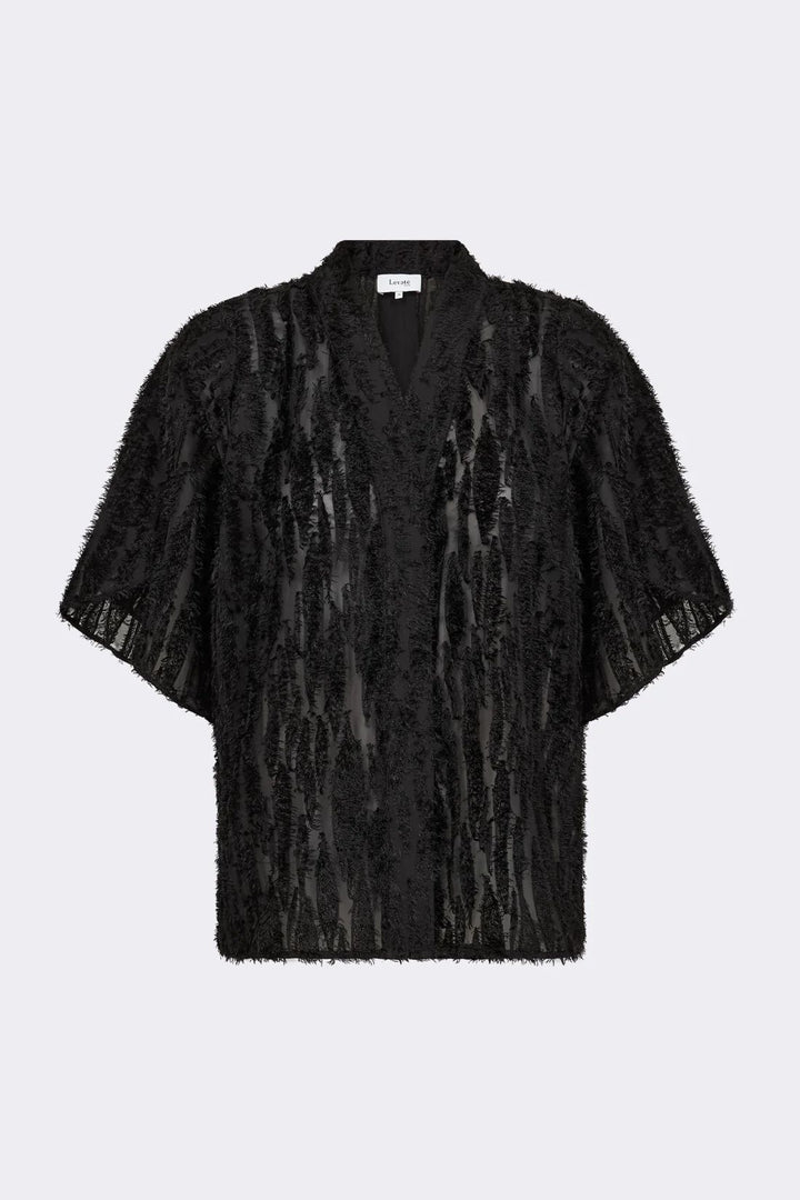 LEVETE ROOM LR-Ohanna 1 Blouse Black