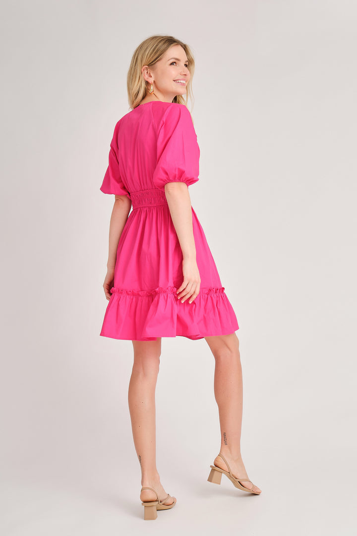 A-VIEW Josa Dress Hot Pink