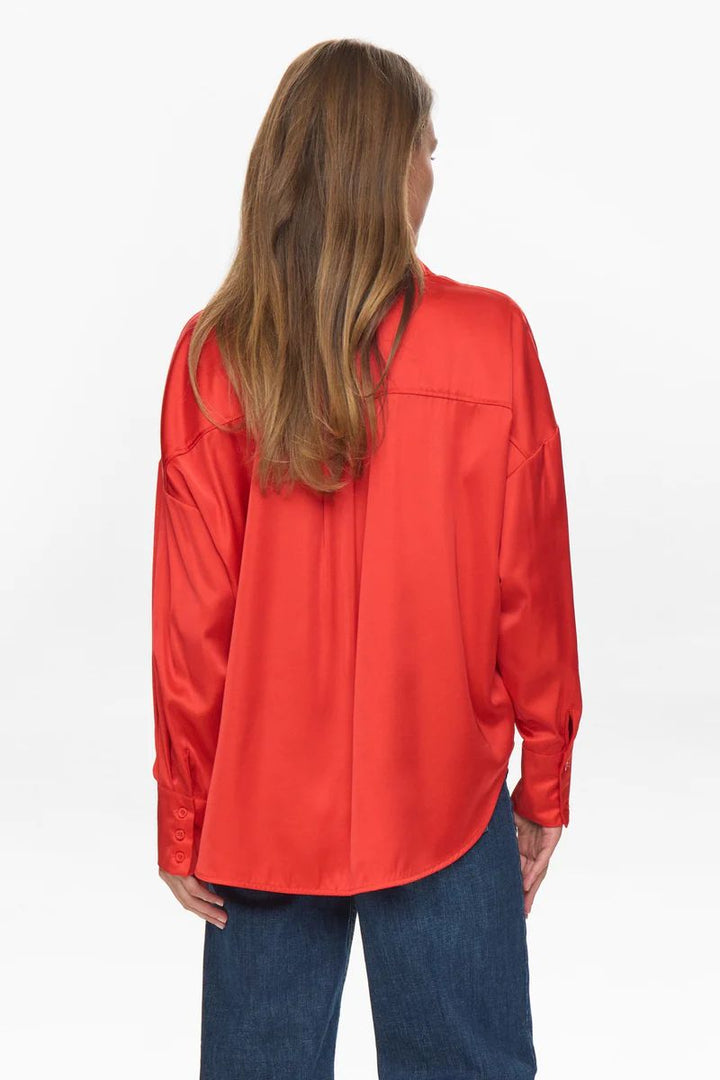 NÜMPH NUSATTI Shirt Fiery Red