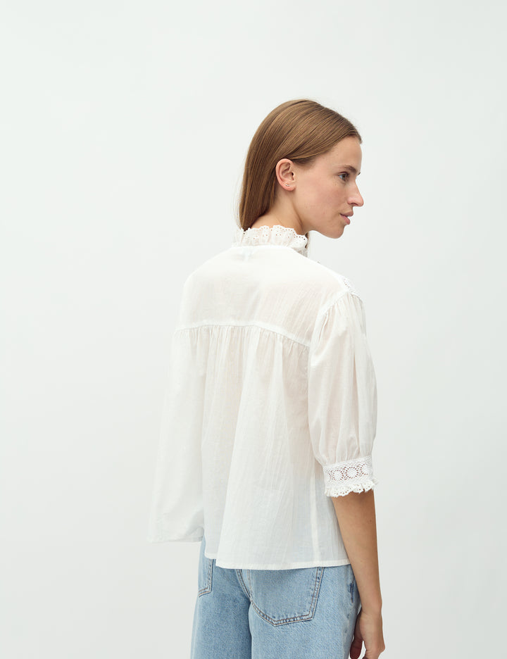 MBYM Gerlina Short-M Blouse White