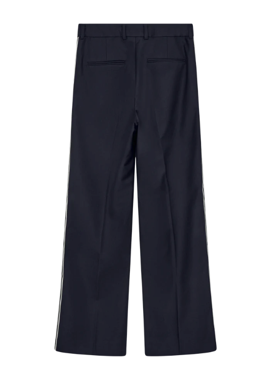 FREEQUENT FQLio-Pants Salut w. Star Off-White
