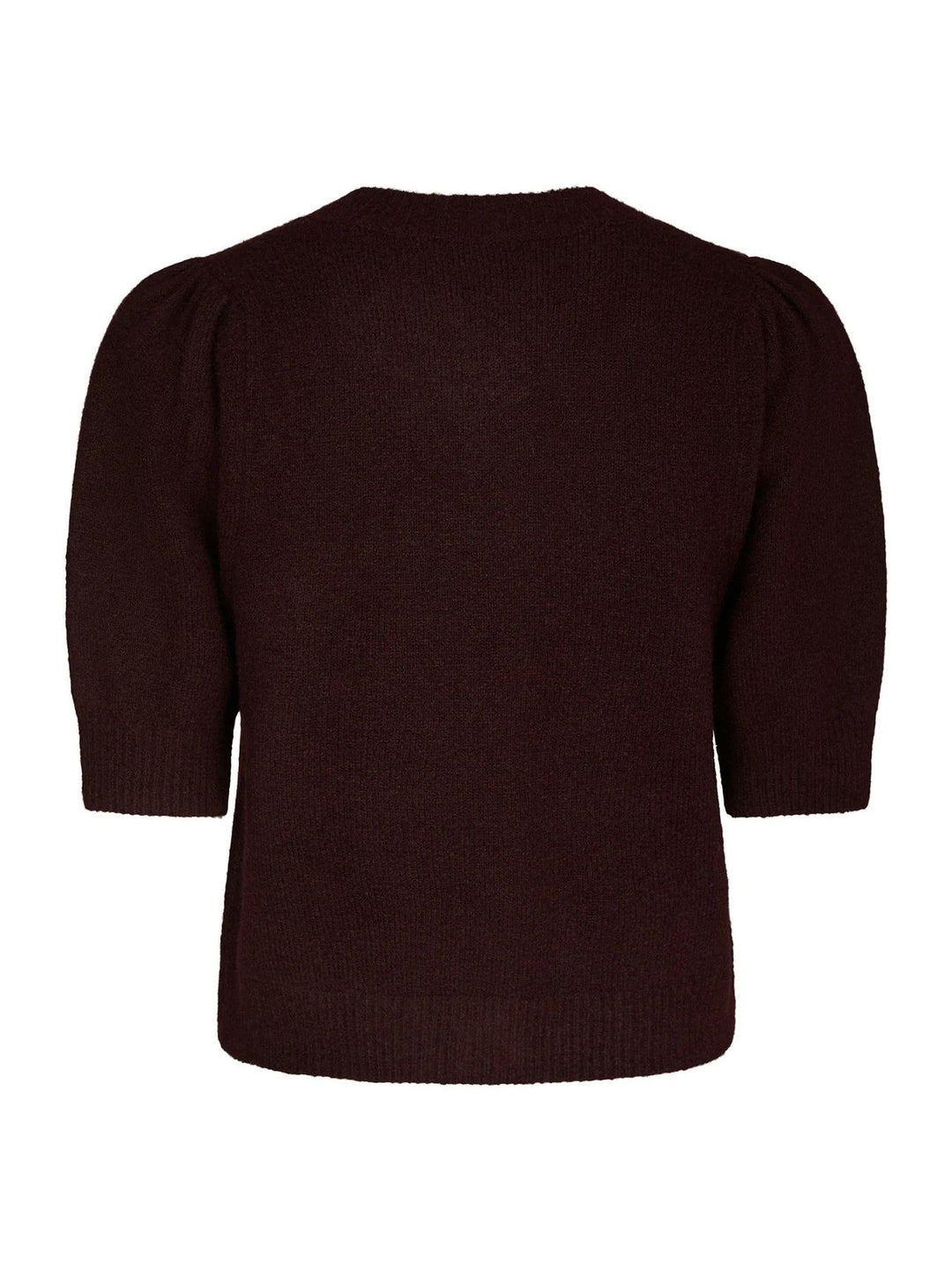 NEO NOIR Trudy Deco Knit Cardigan Wine