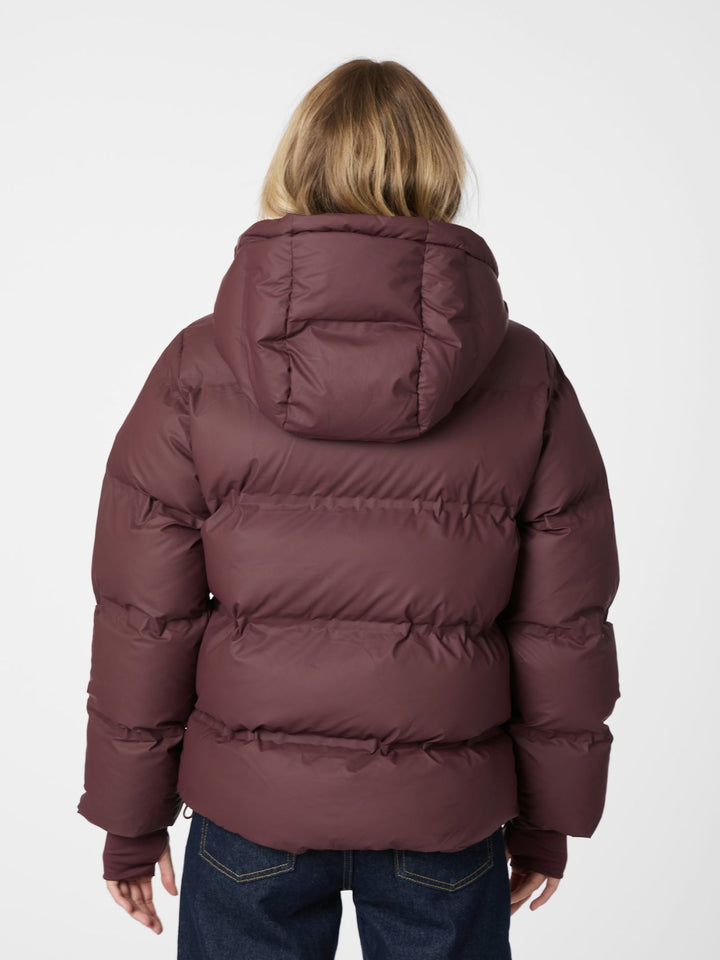 NEO NOIR Fox C Puffer Jacket Bordeux