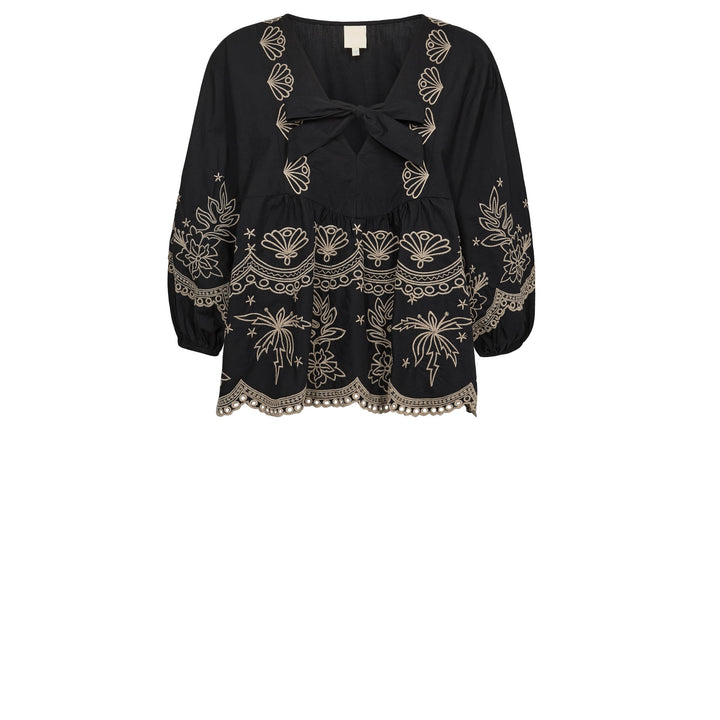 GOSSIA SofjaGO Blouse Black/Sand