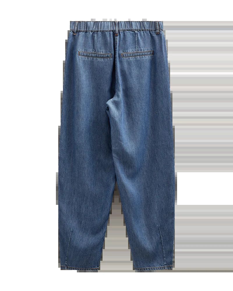 FREEQUENT FQMilo-Pants Medium Blue Denim