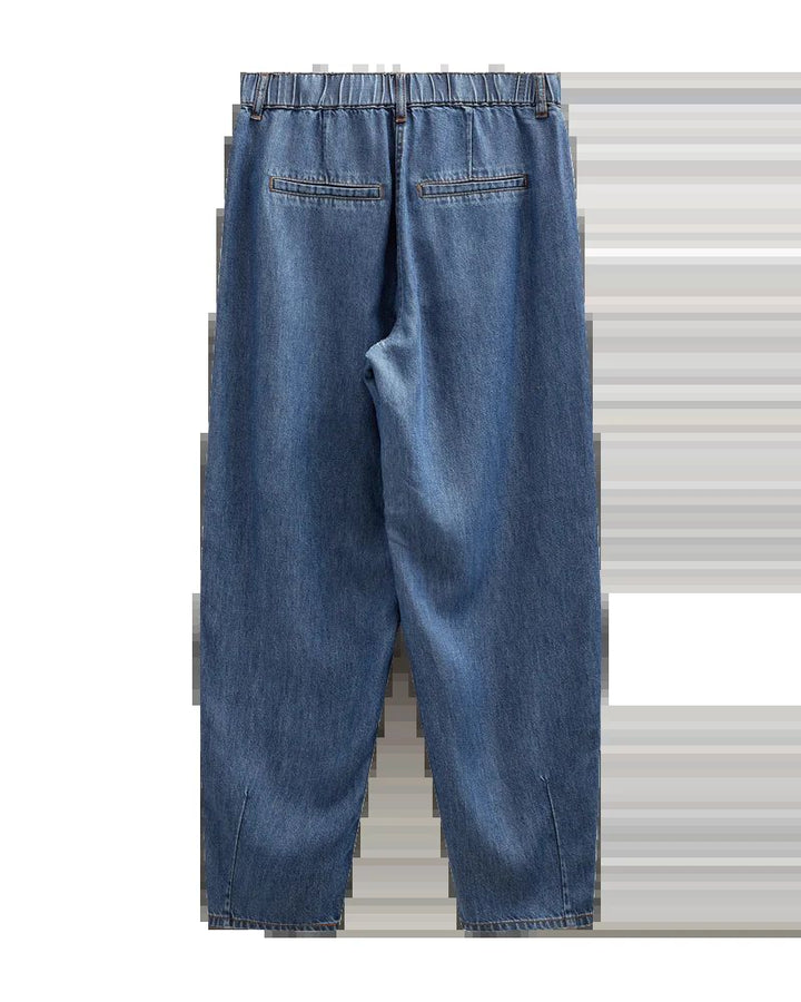 FREEQUENT FQMilo-Pants Medium Blue Denim