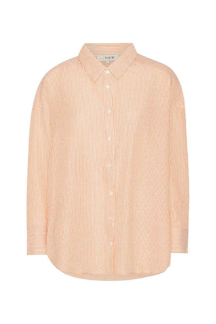 A-VIEW Sonja Shirt Orange/white