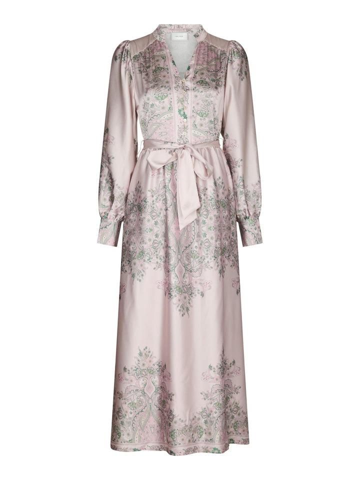 NEO NOIR Nova Paisley Border Dress Rose