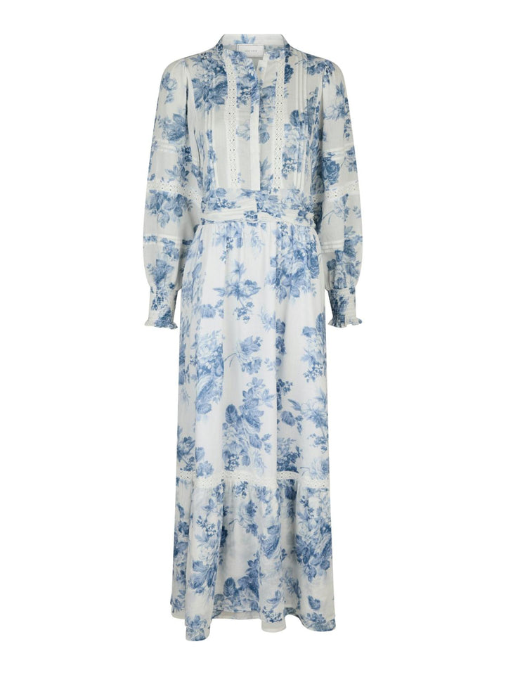 NEO NOIR Columbia Flower Flow Dress Light Blue