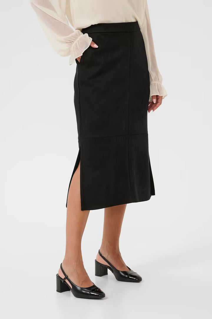CREAM CRCanna Skirt Pitch Black