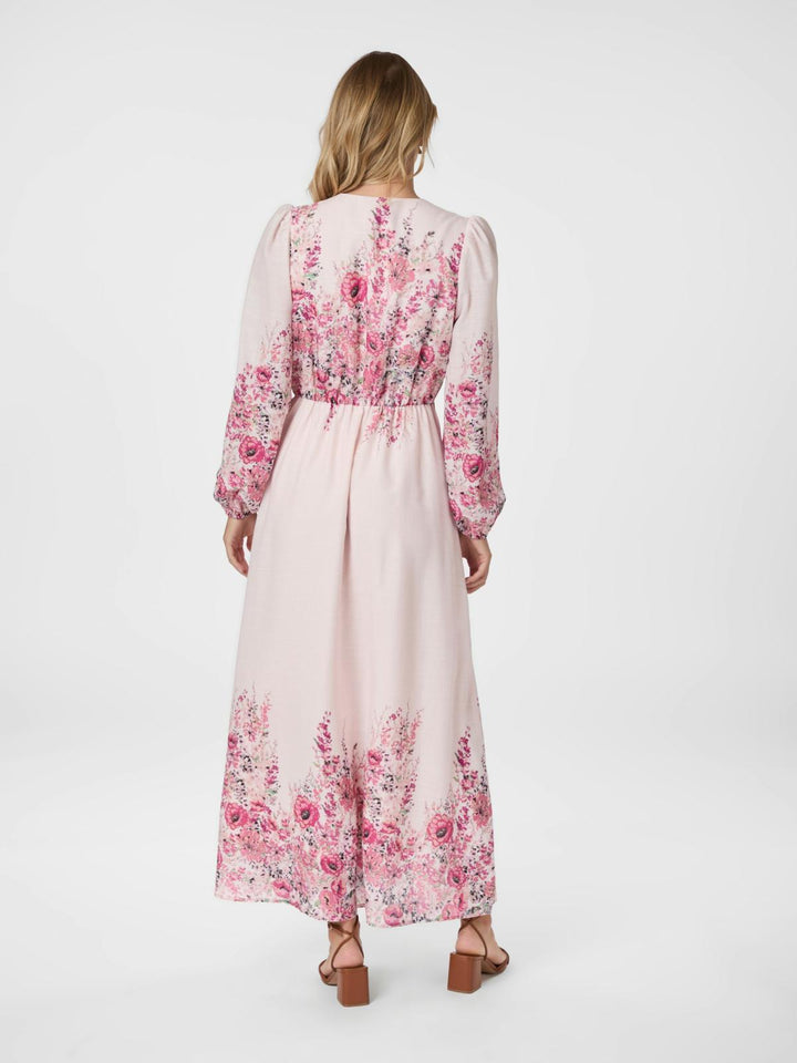 NEO NOIR Silfi Flower Print Dress Rose