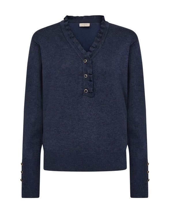 FREEQUENT FQkatie-Pullover Vintage Indigo Melange