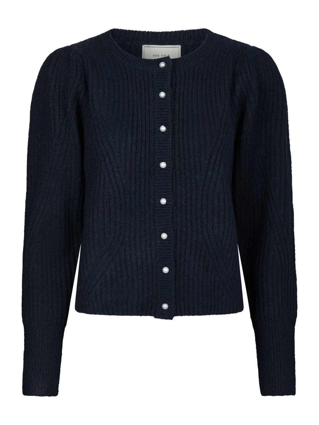 NEO NOIR Puli Knit Cardigan Navy