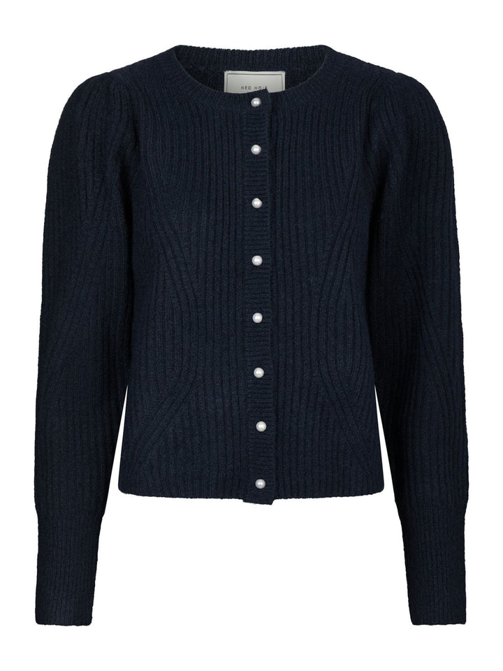 NEO NOIR Puli Knit Cardigan Navy