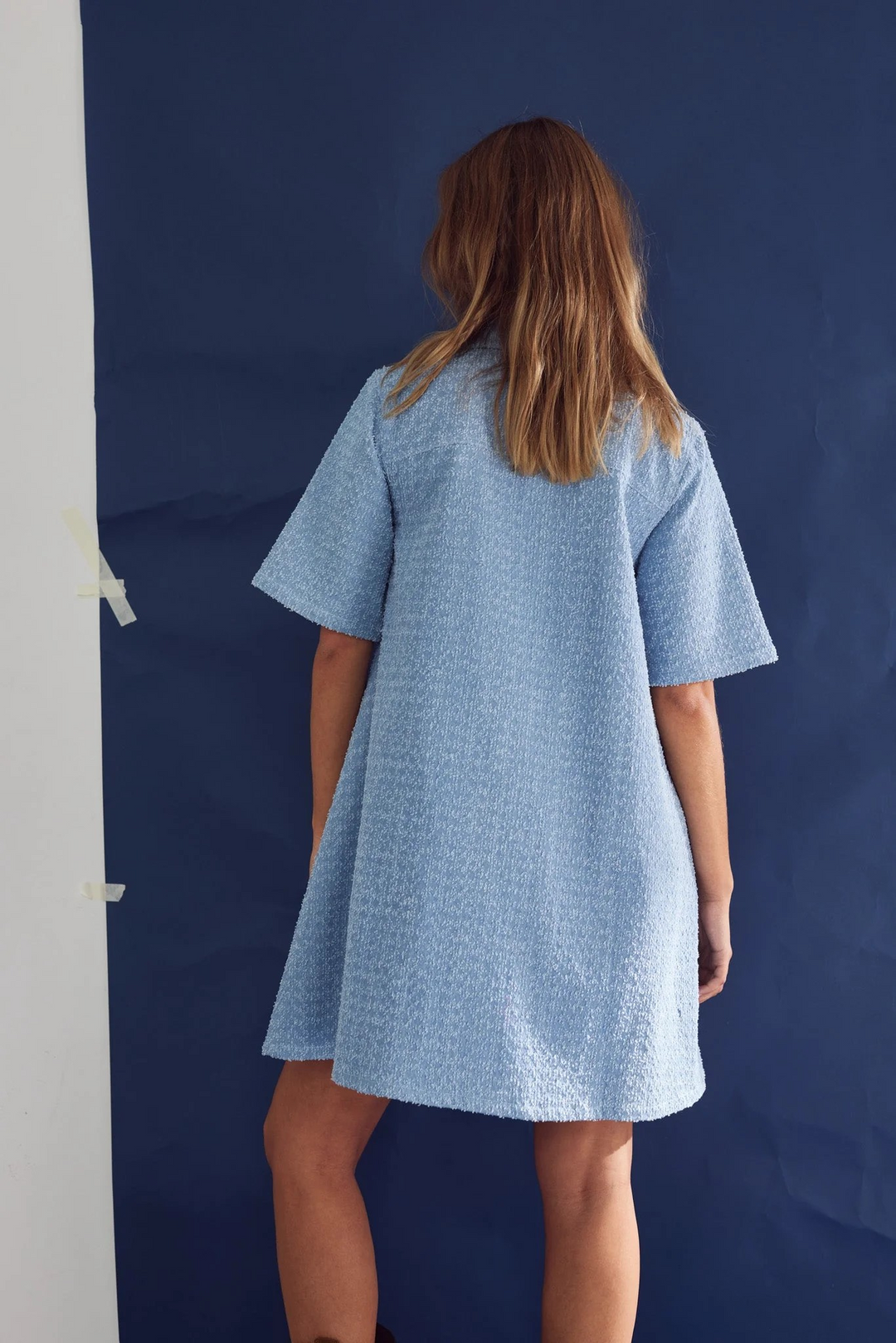 NOELLA Jozie Dress Light Blue Wash