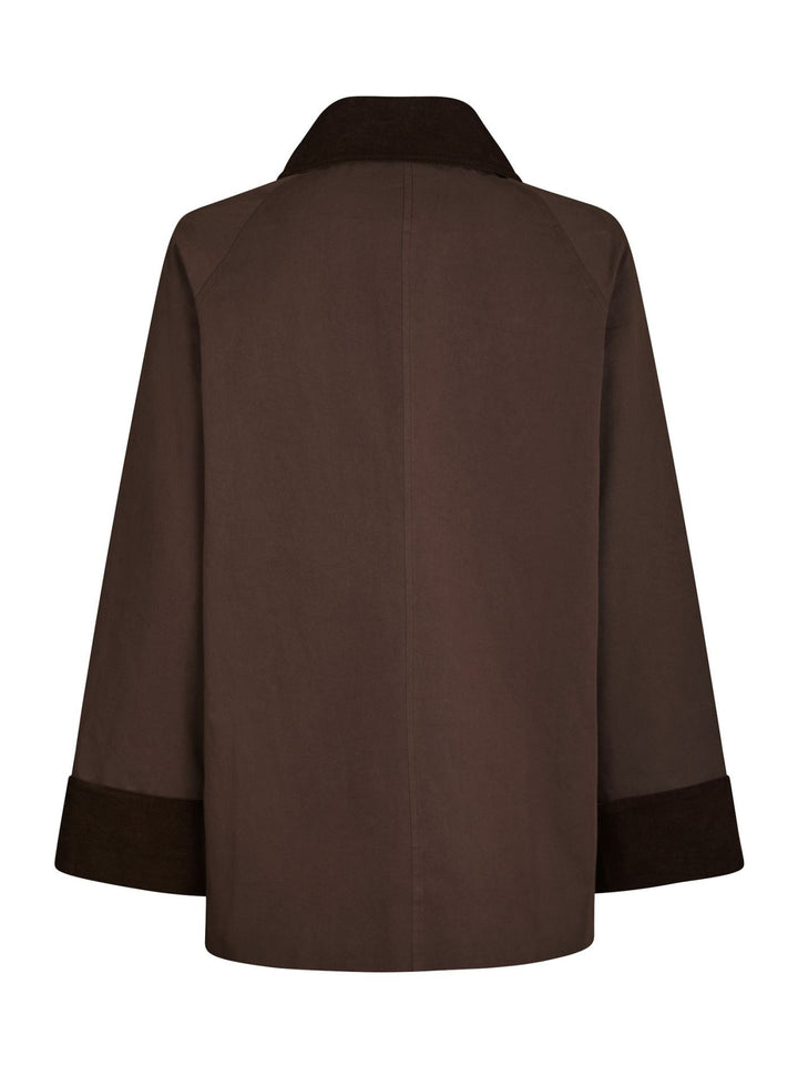 NEO NOIR Anastacia Cord Jacket Brown