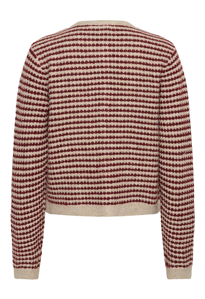 KAFFE KAEllery Knit Cardigan Feather Gray Mel/Windsor