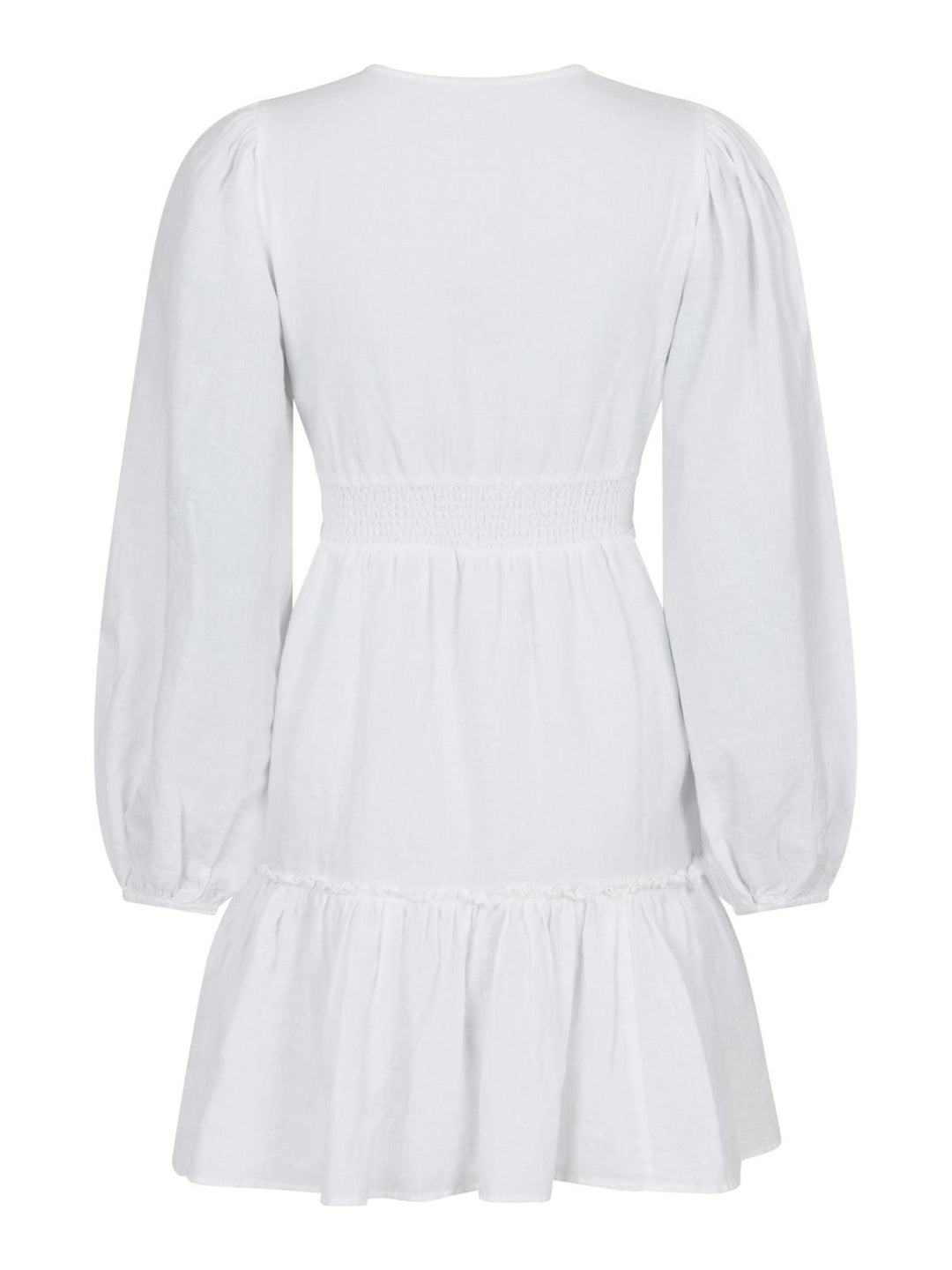 NEO NOIR Rihana Linen Dress White