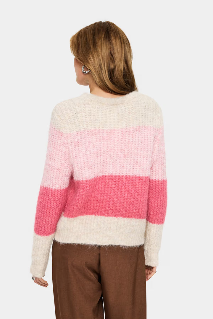 SAINT TROPEZ MandySZ Pullover Wild Rose Melange