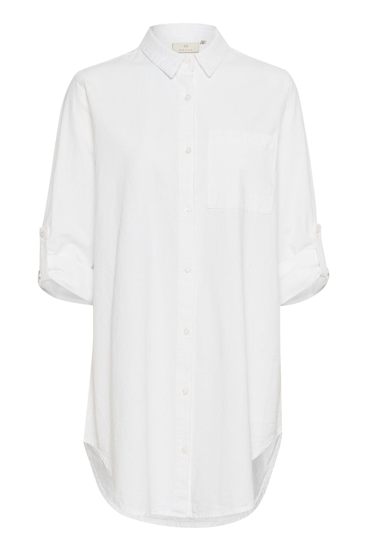 KAFFE KAnaya Shirt Tunic Chalk