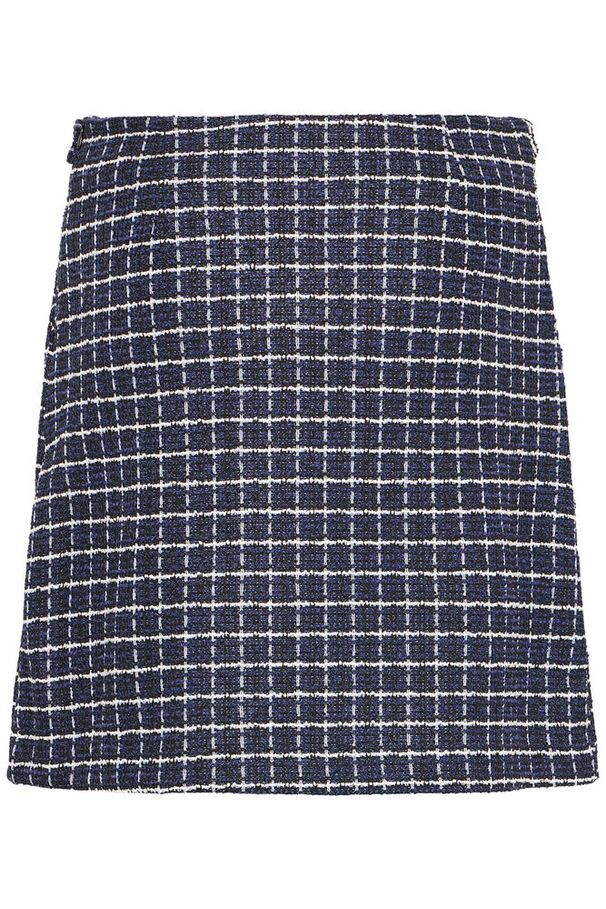 ICHI IHKATE CLOULE SK Rifle Green Check