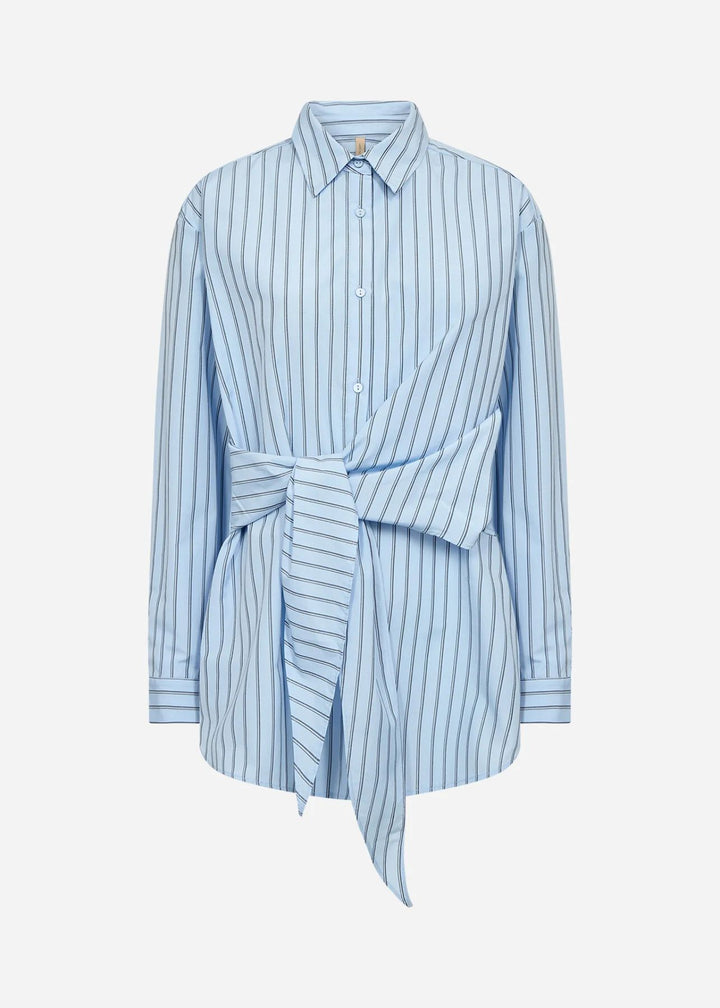 SOYACONCEPT SC-Bardot 3 Blue Shirt