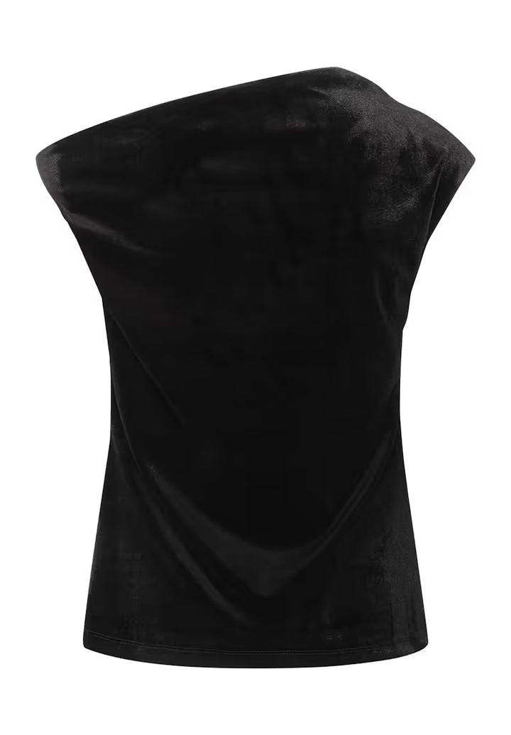 SOAKED IN LUXURY SLVelera Top Black