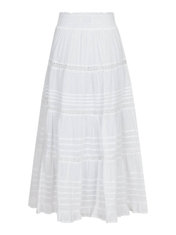 NEO NOIR Felicia S Voile Skirt White