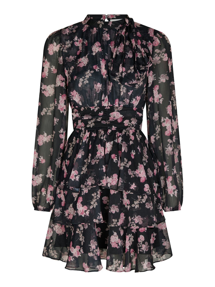 NEO NOIR Mio Marigold Dress Dark Navy