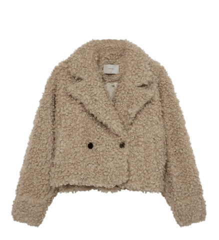 COPENHAGEN MUSE CMCurly-Jacket Peyote Melange