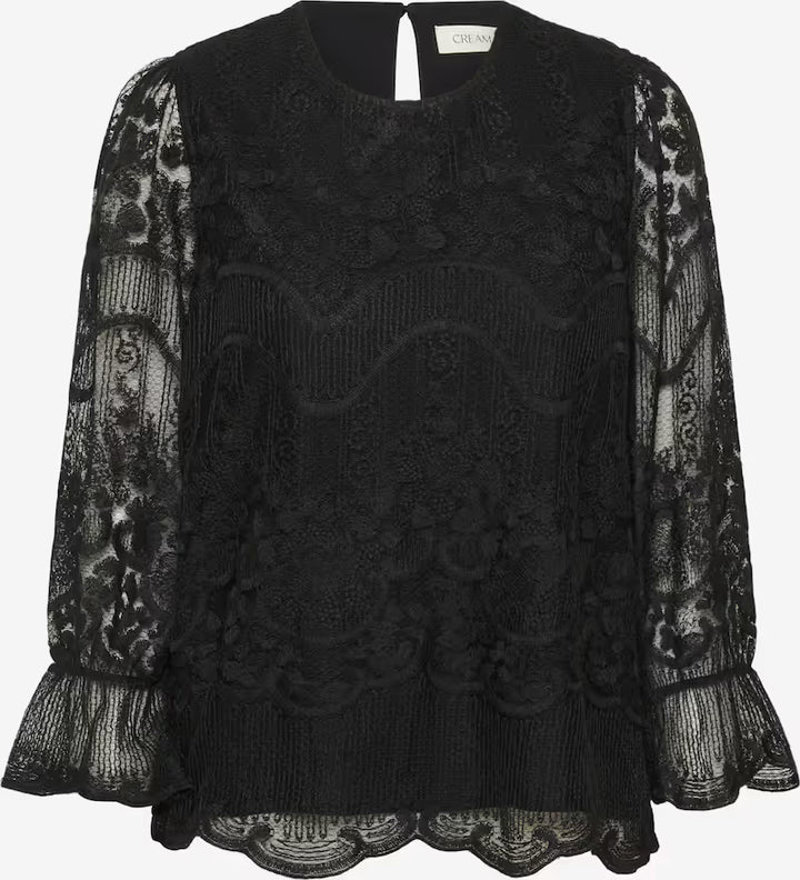 CREAM CRSanne Blouse Pitch Black