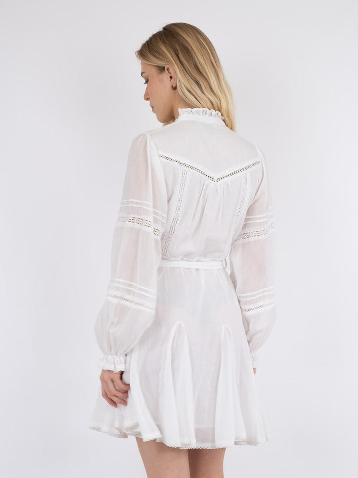 NEO NOIR Birgitte S Voile dress White