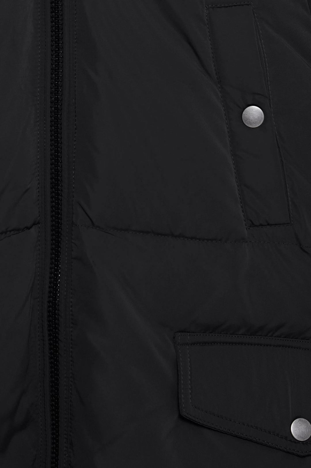 ICHI IHBunala down jkt Black