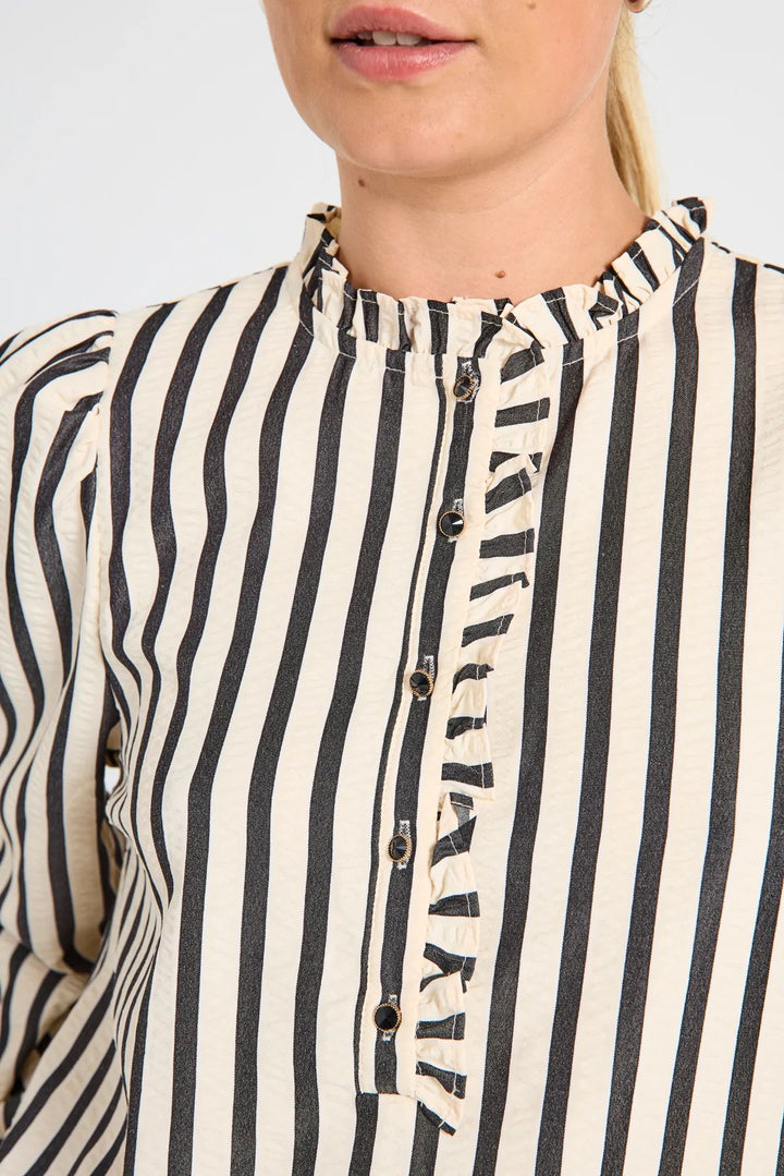 FREE/QUENT FQNoto-Blouse Star Off-White W. Port