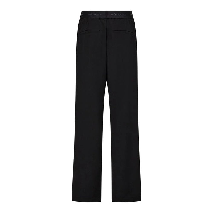 CO´COUTURE AminaCC Logo Shimmer Pant Black