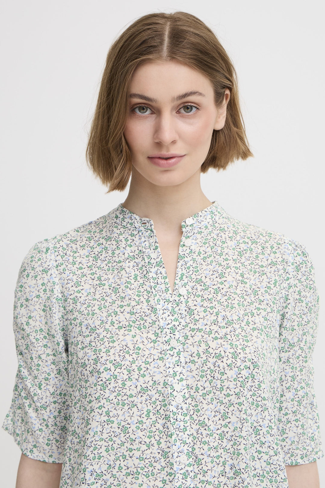 ICHI IHvera SH23 Green Flower Aop