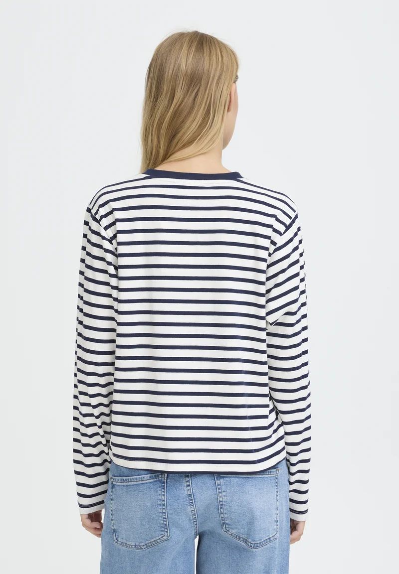 ICHI IHmira Loose LS4 Total Eclipse /Cloude Dancer