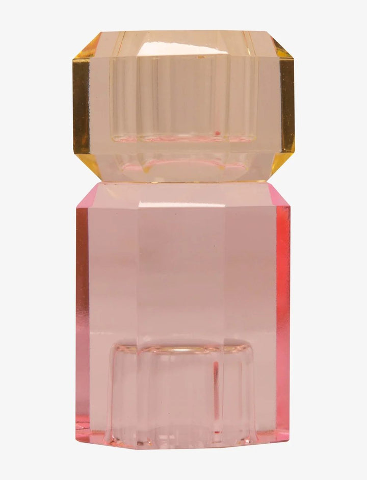 C’EST BON Crystal Holder, Pink/Butter