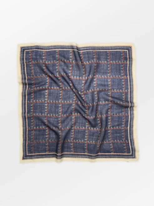 BECKSÖNDERGAARD Brombeere Wica Scarf Blue Nights